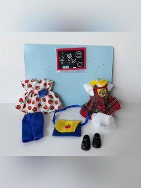 Vintage Barbie Kelly Doll Clothes - school themed